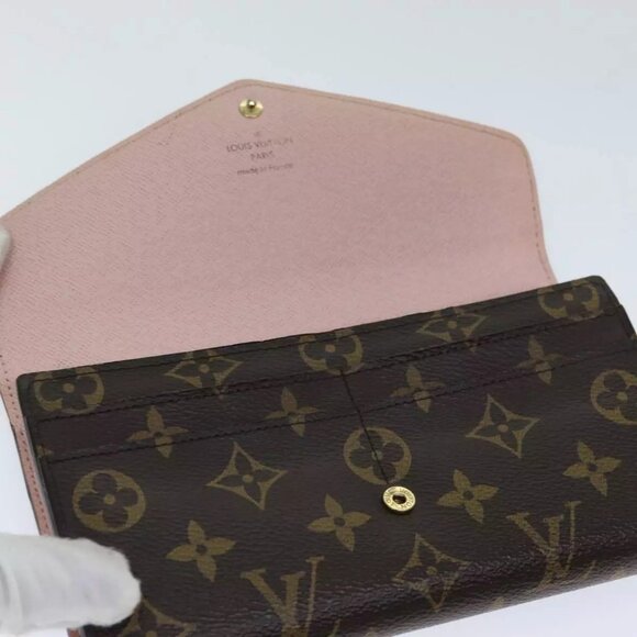 LOUIS VUITTON Monogram Portefeuille Sarah Rose Valerine - Picture 11 of 16